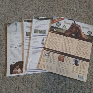Equine essetial oil use tearpads